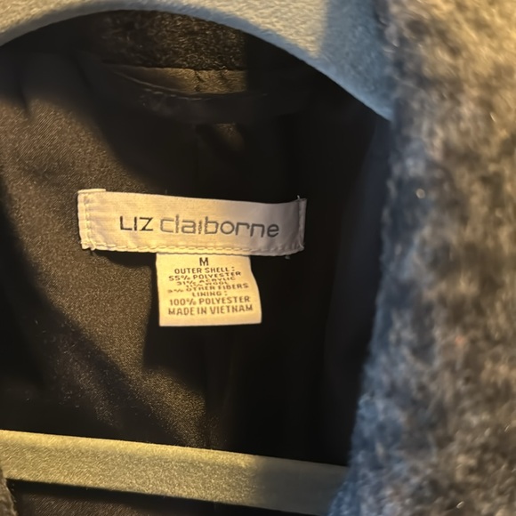 Liz Claiborne leopard print coat - Picture 2 of 6